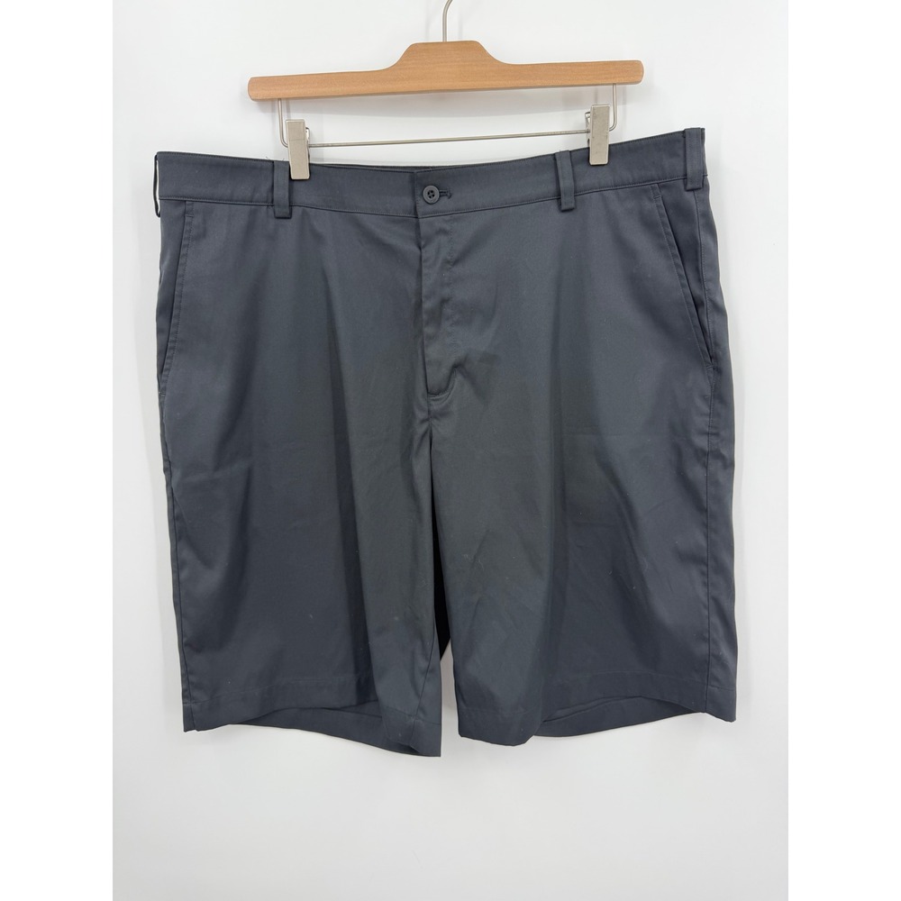Nike Golf Shorts Mens 38‎ Black Dri-FIT Tour Performance Flat Front 509179-010